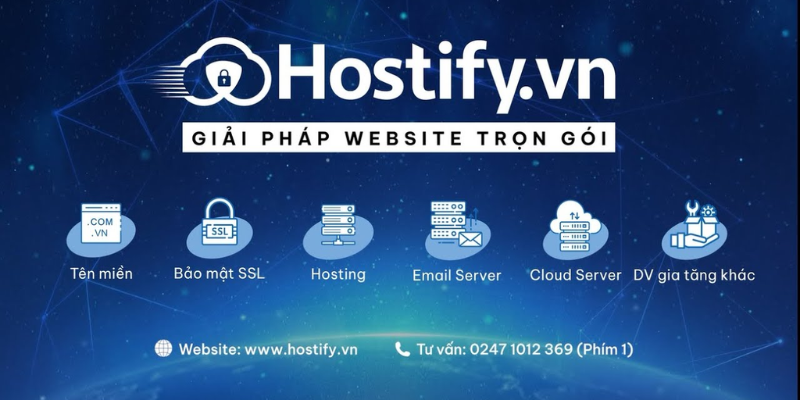 Hostify là một trong những nhà cung cấp lớn trong thị trường Hosting và dịch vụ quản lý trang web